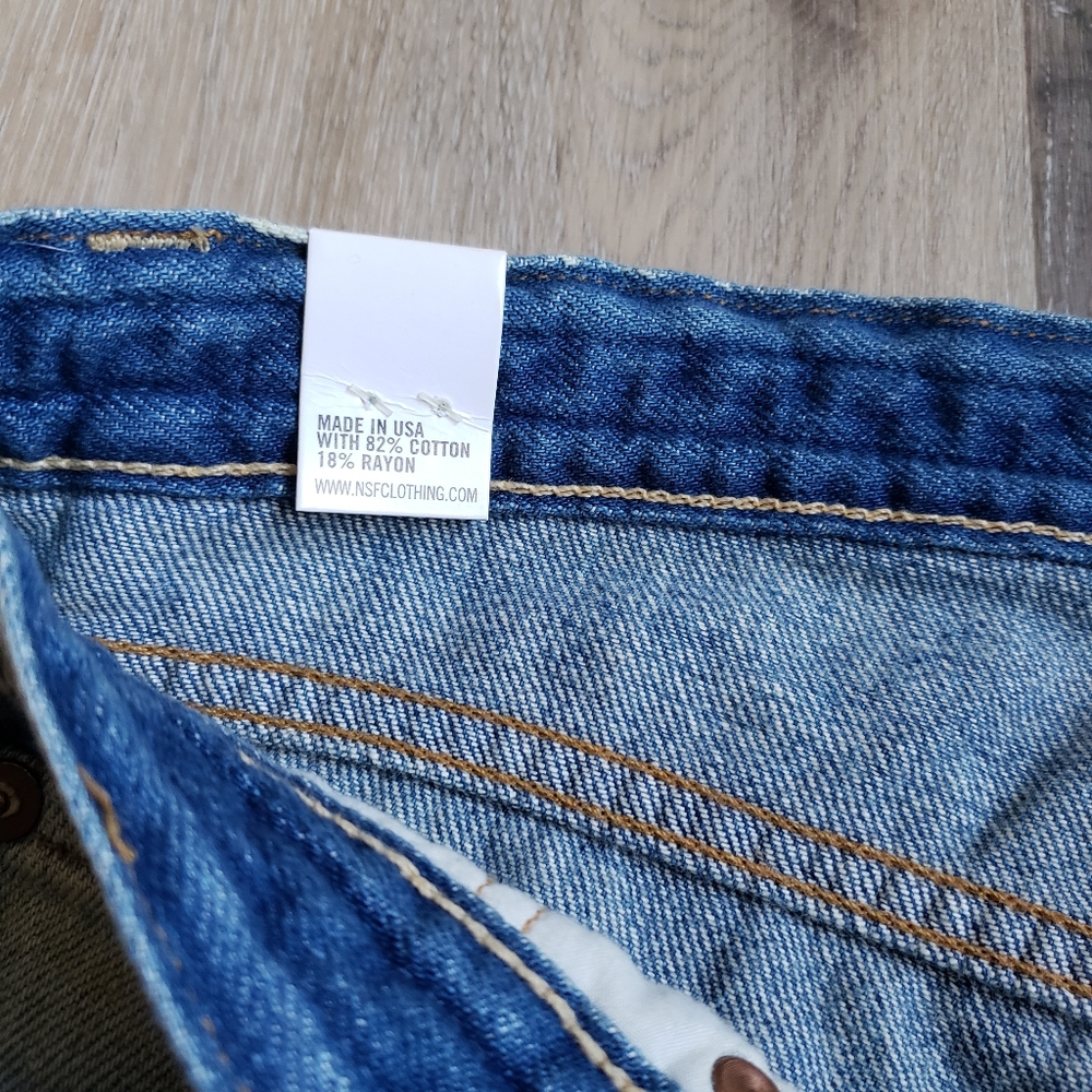 NWT NSF JANE BRAIDED SHORT - Picture 8 of 14